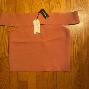 Express Pink Crop Top